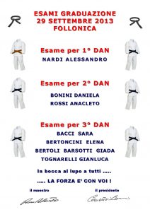 esami passaggio dan 2013