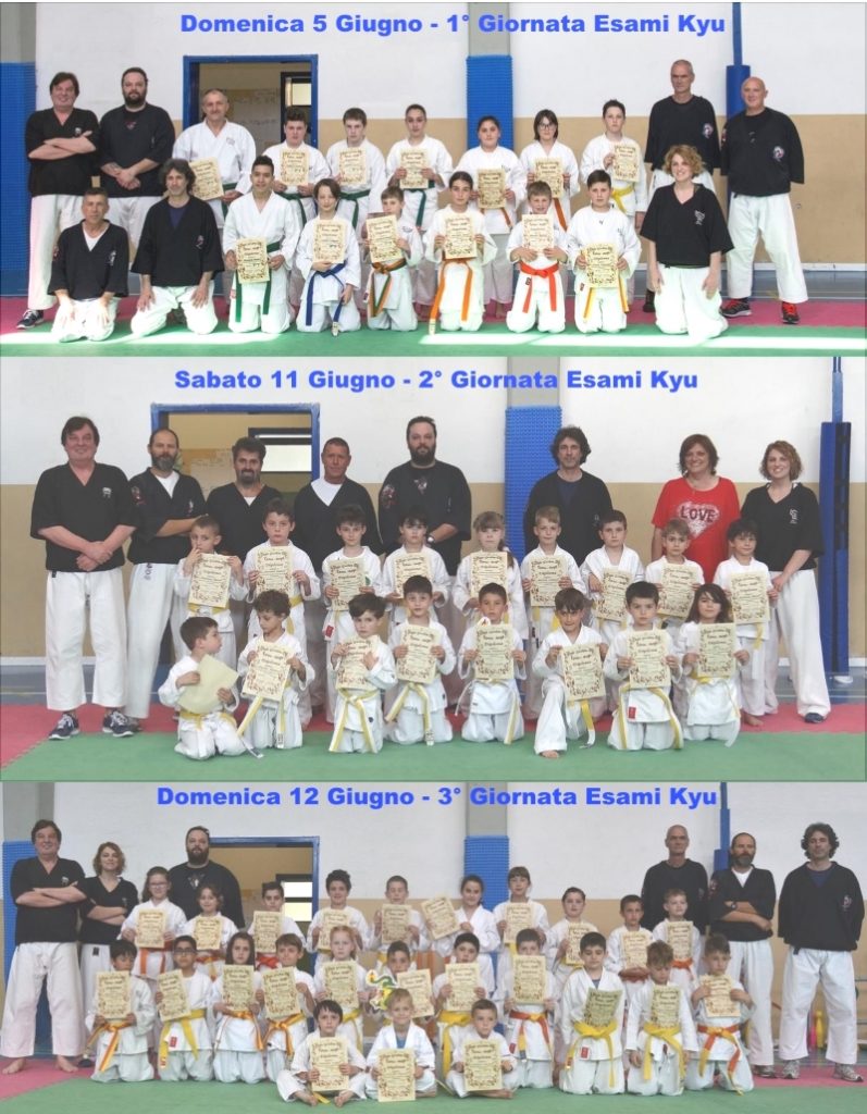 collage esami kyu
