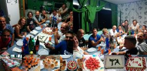 pizzata con i tecnici