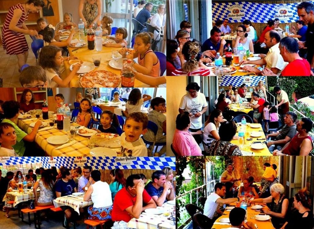 collage pizzata
