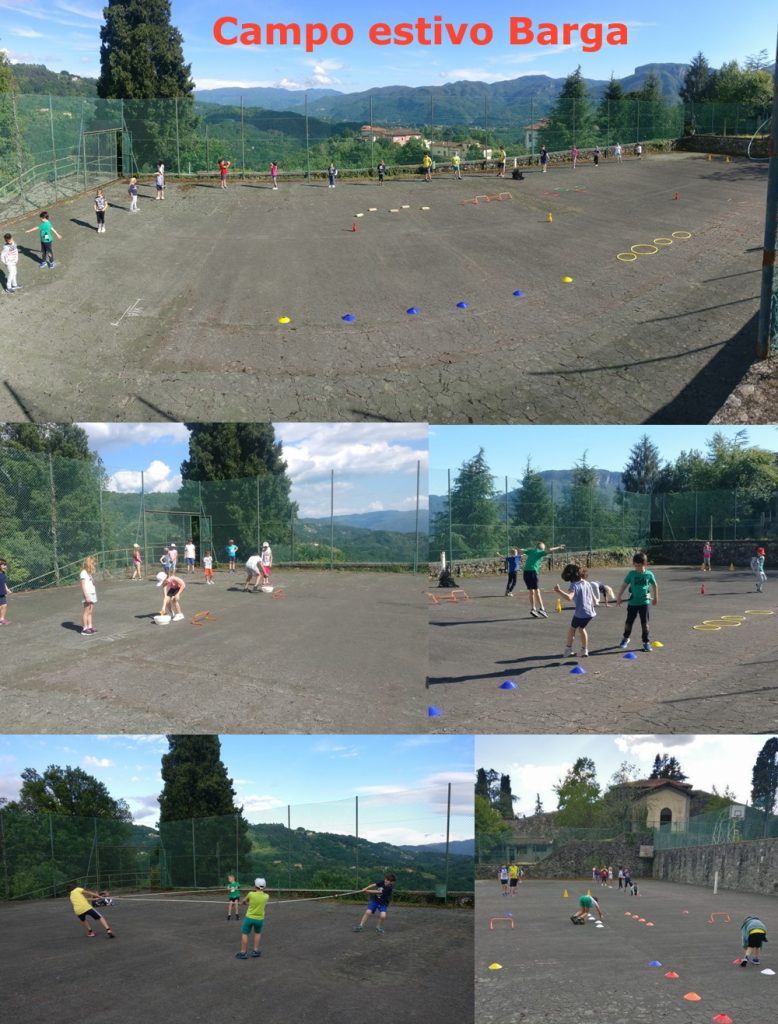 collage campo estivo barga