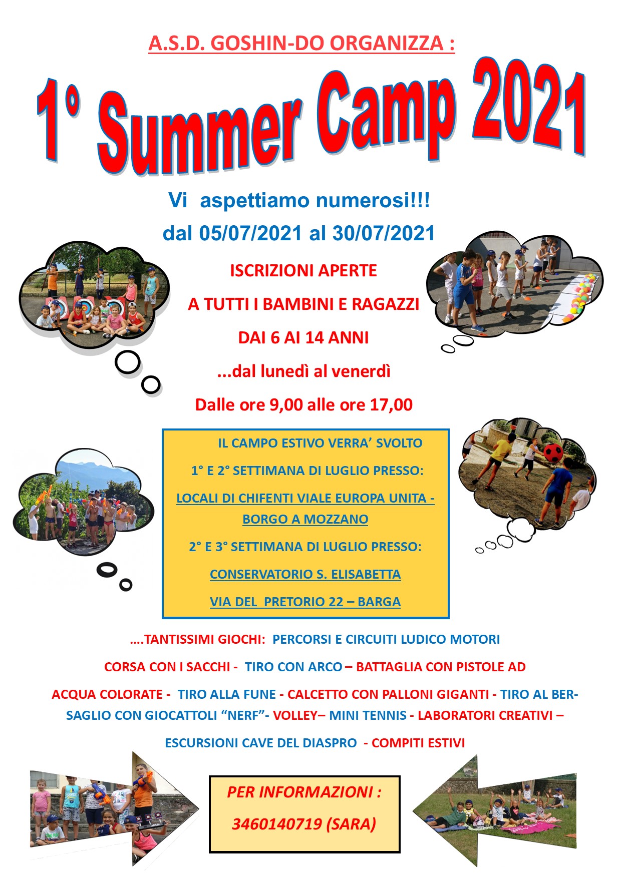 1° Summer Camp
